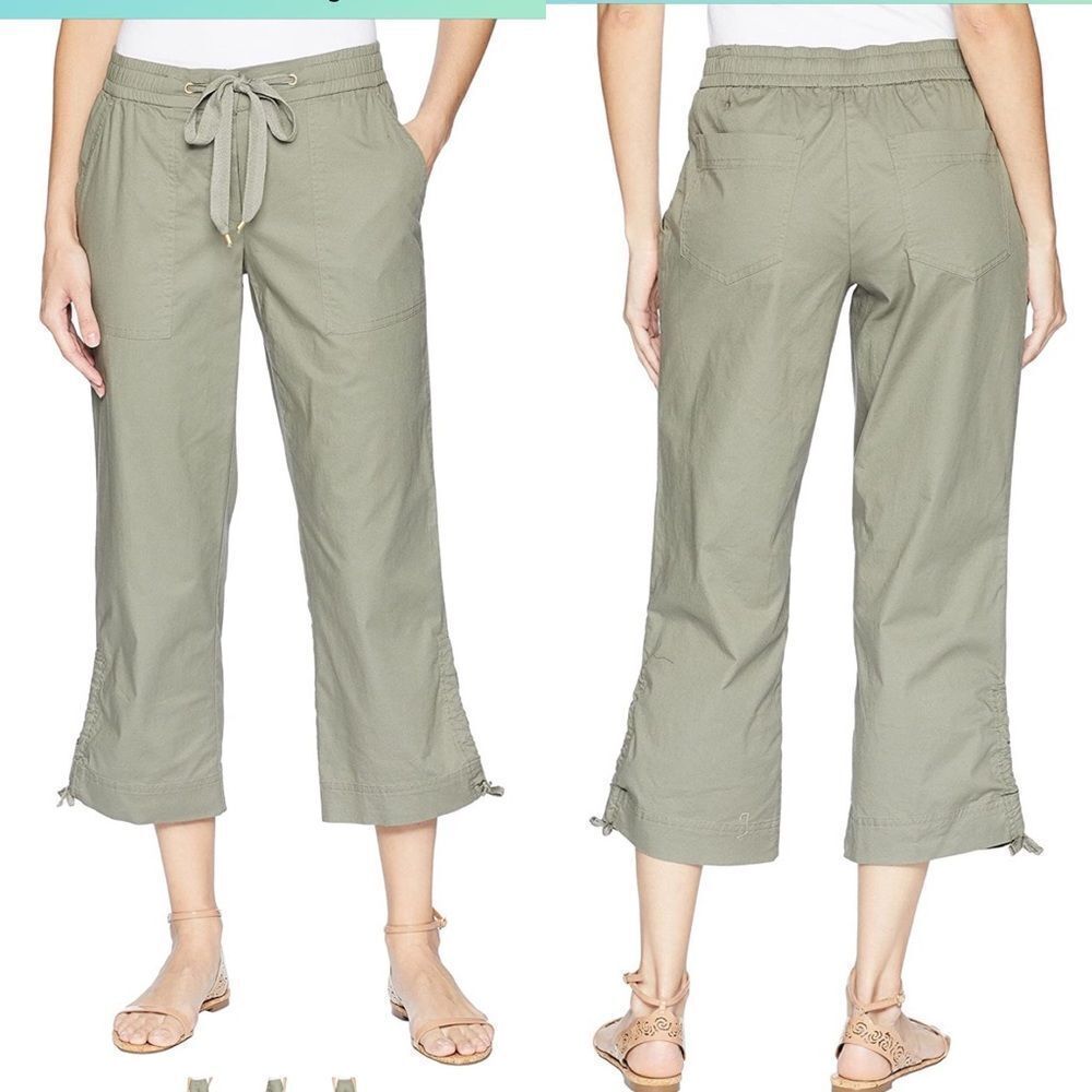 Jones New York WomensโPatch Pocket with Outseam Hem Detail
